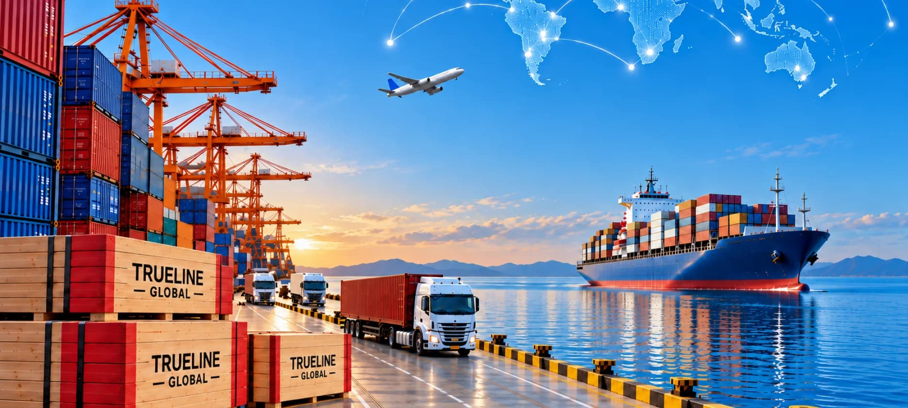 Global timber supplier warehouse